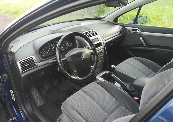 Peugeot 407 cena 11900 przebieg: 224000, rok produkcji 2005 z Ryki małe 631